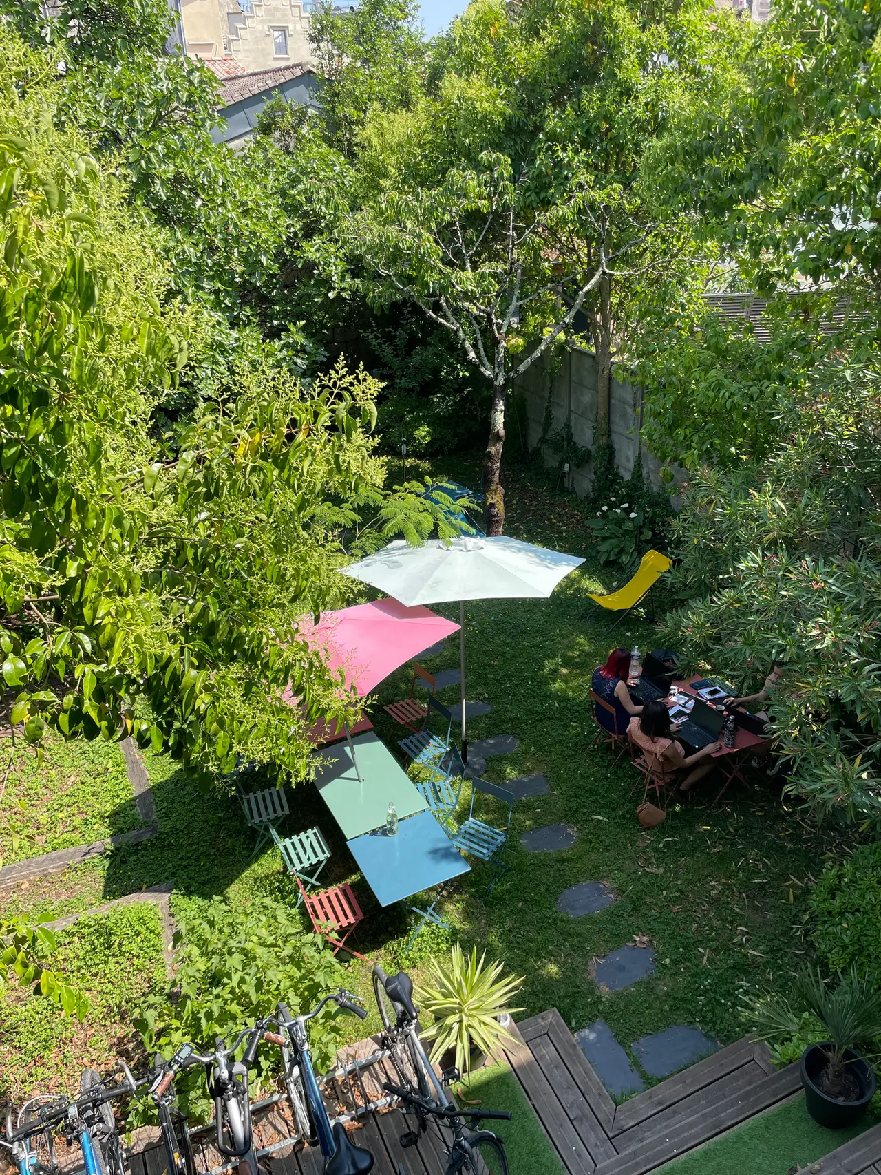 Jardin et potager partagé du coworking BigFive