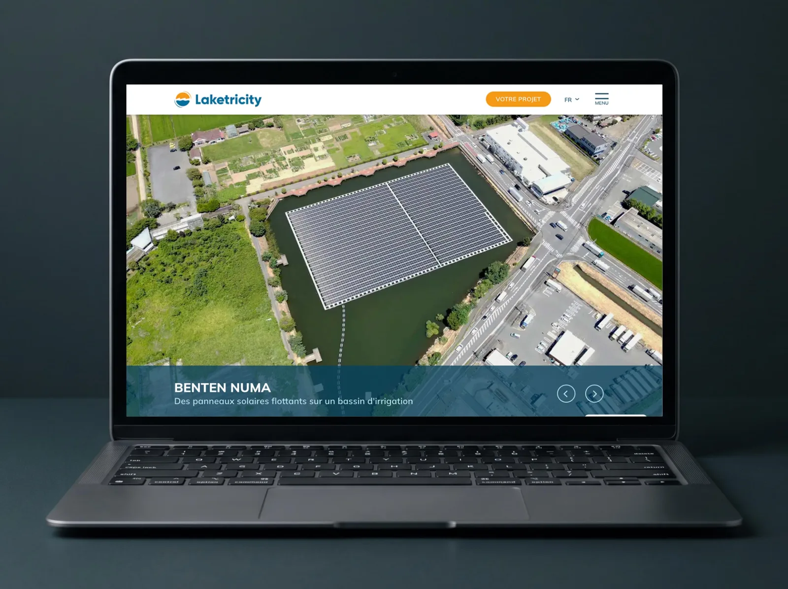 Laketricity, Refonte site corporate multilingue, visuel 2