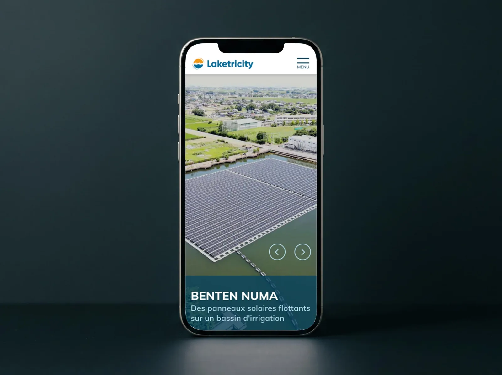 Laketricity, Refonte site corporate multilingue, visuel 7