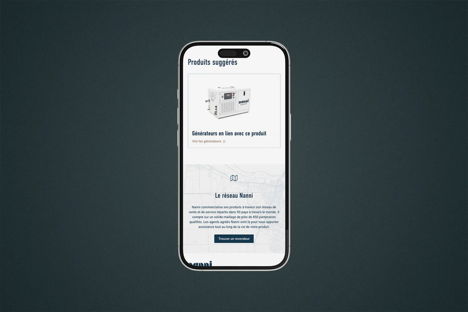 Nanni Industries, Refonte de site vitrine & SEO, visuel 10