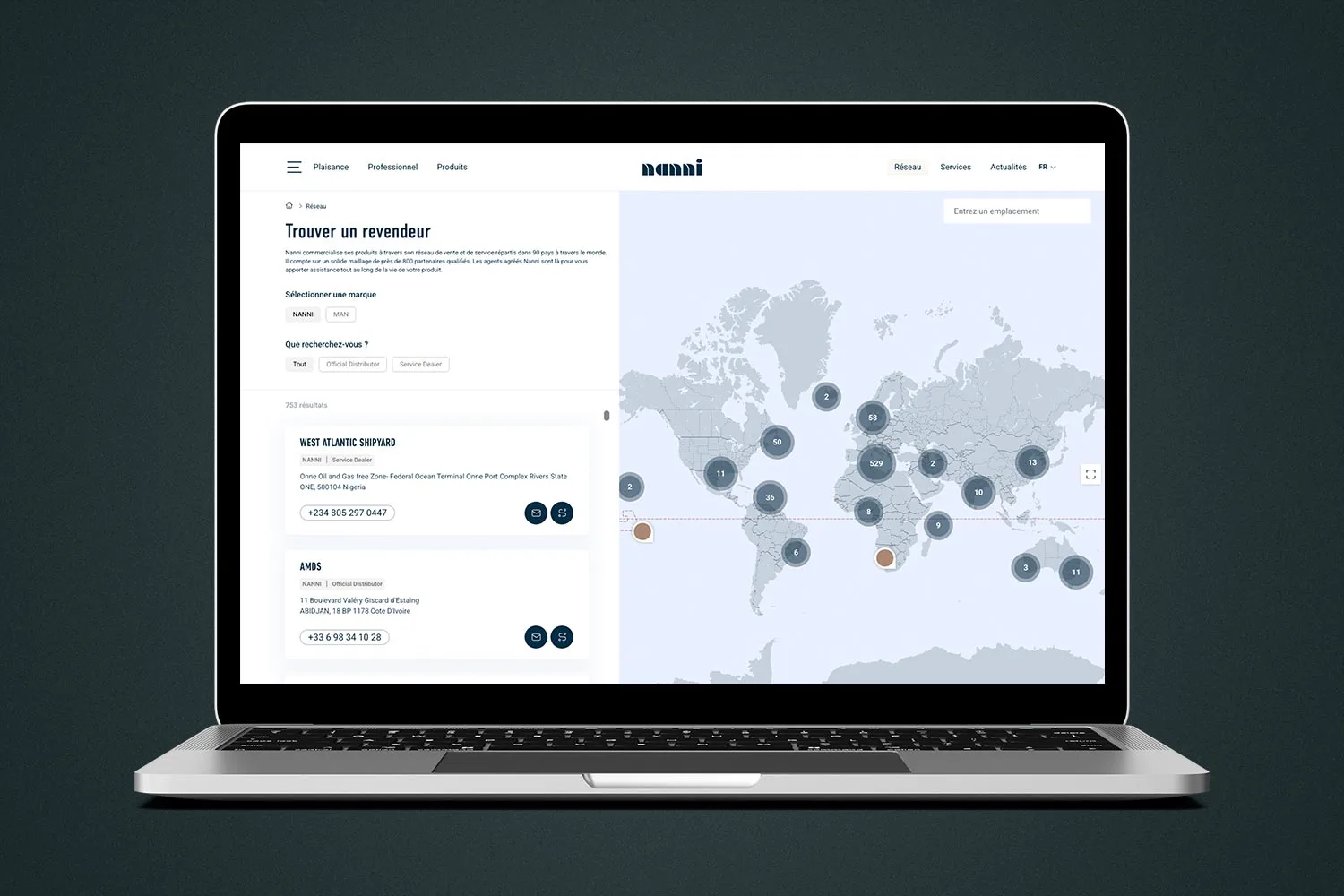 Nanni Industries, Refonte de site vitrine & SEO, visuel 6