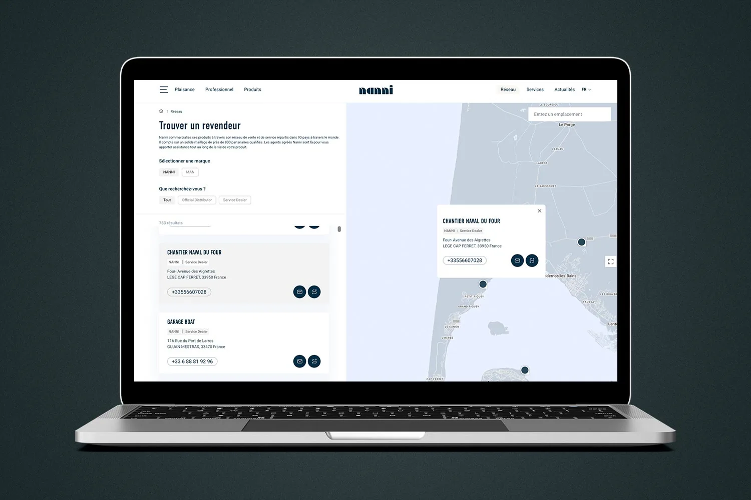 Nanni Industries, Refonte de site vitrine & SEO, visuel 7