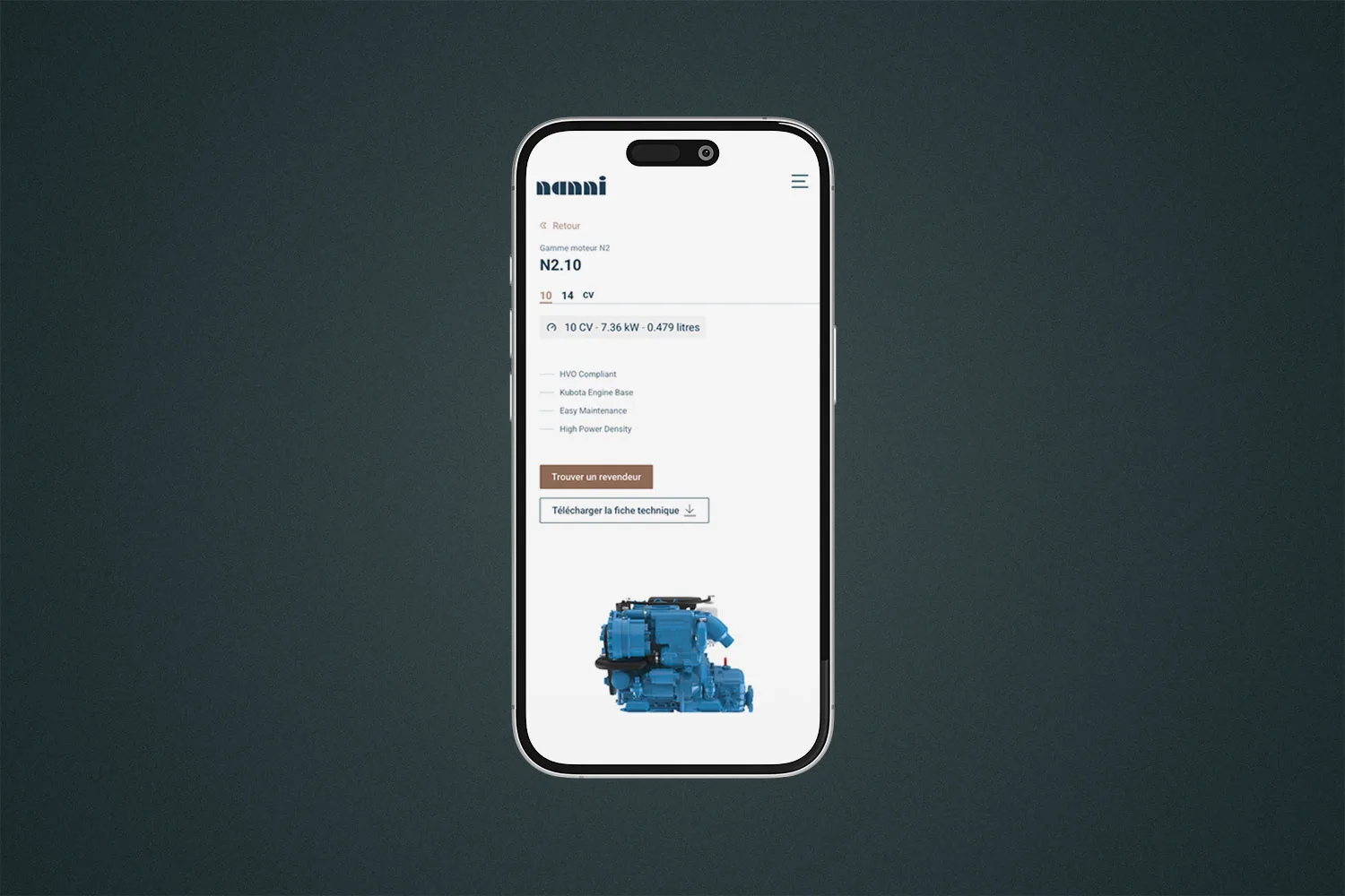 Nanni Industries, Refonte de site vitrine & SEO, visuel 8
