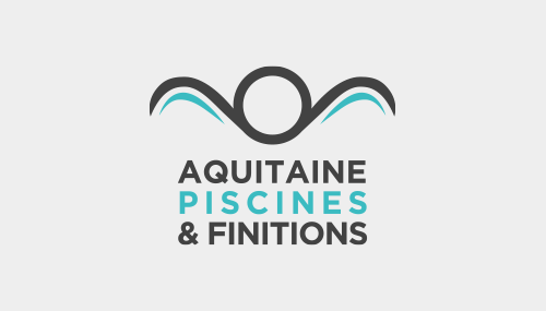 logo entreprise aquitaine piscines finitions